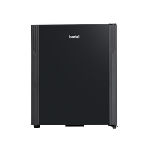 Baridi DH57 Mini Drinks & Wine Fridge with Wire Shelves, LED Light & Security Lock 25L - Black - additional view 2