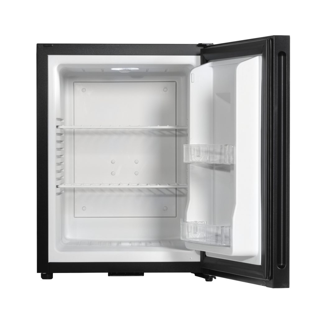 Baridi DH58 Mini Drinks & Wine Fridge with Wire Shelves, LED Light & Security Lock 35L - Black - additional view 3
