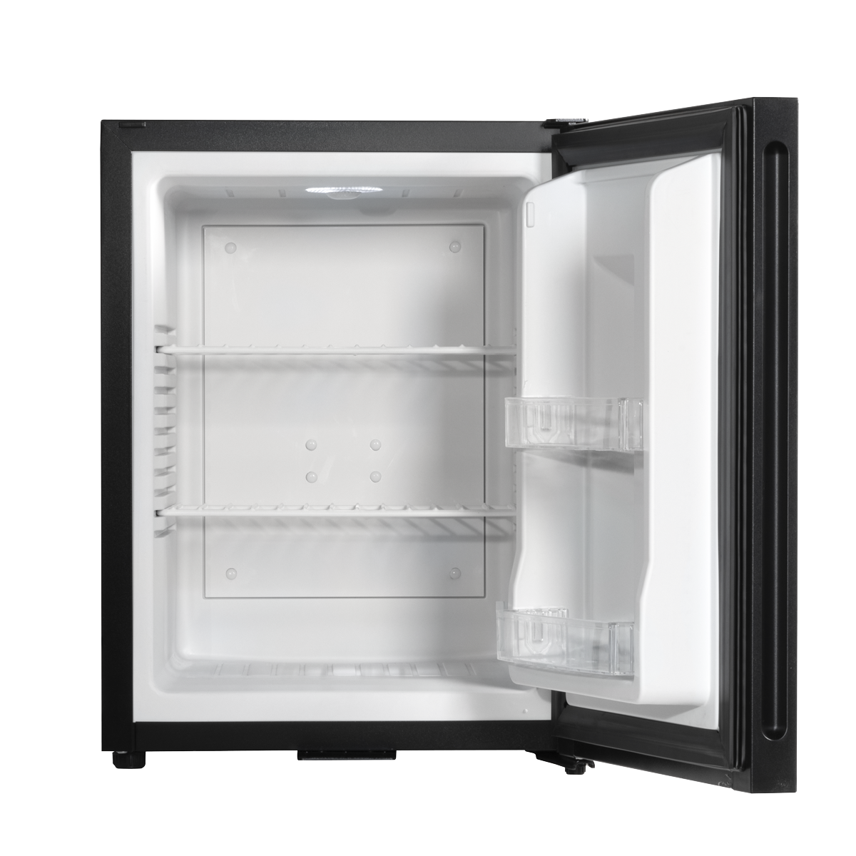 Baridi DH58 Mini Drinks & Wine Fridge with Wire Shelves, LED Light & Security Lock 35L - Black - additional view 3