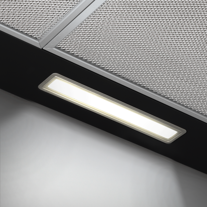 Baridi DH59 Cooker Hood, Chimney Style with Carbon Filters 90cm - Black - additional view 7