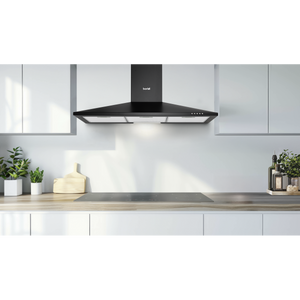 Baridi DH59 Cooker Hood, Chimney Style with Carbon Filters 90cm - Black - additional view 8