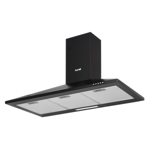 Baridi DH59 Cooker Hood, Chimney Style with Carbon Filters 90cm - Black - additional view 9