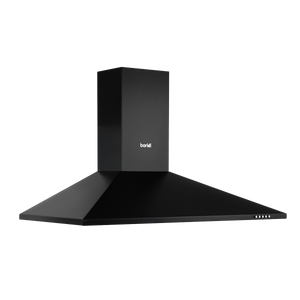 Baridi DH59 Cooker Hood, Chimney Style with Carbon Filters 90cm - Black - additional view 6