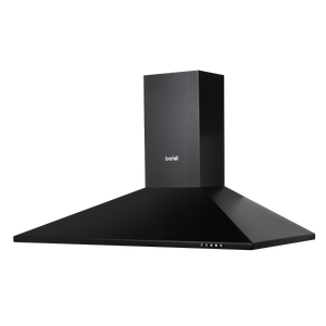 Baridi DH59 Cooker Hood, Chimney Style with Carbon Filters 90cm - Black - additional view 11