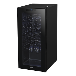 Baridi DH6 18 Bottle Wine Fridge with Digital Touch Screen Controls & LED Light - Black - additional view 8