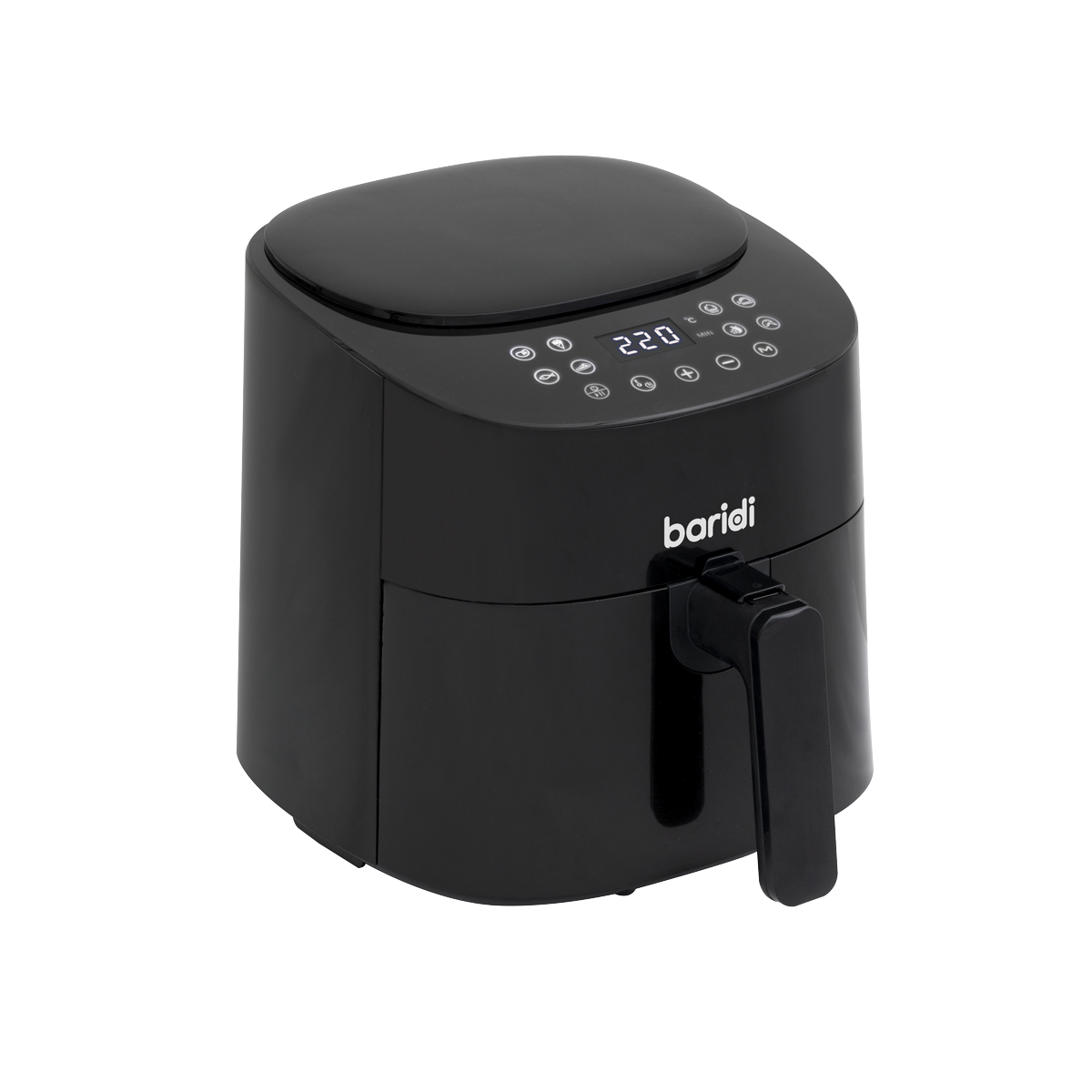 Baridi DH60 Single Zone Air Fryer with 8 Preset Functions 3.5L Capacity