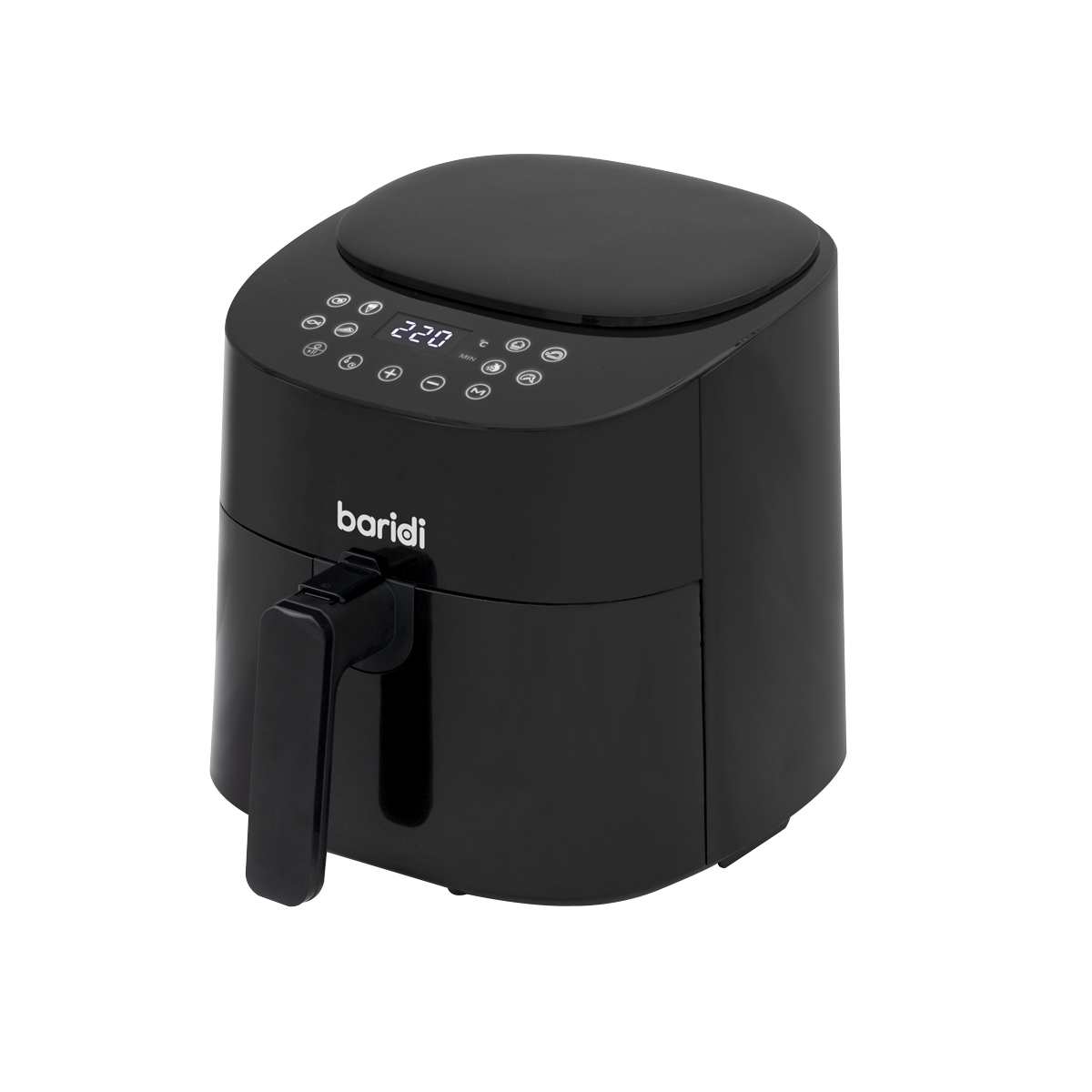 Baridi DH60 Single Zone Air Fryer with 8 Preset Functions 3.5L Capacity - additional view 2
