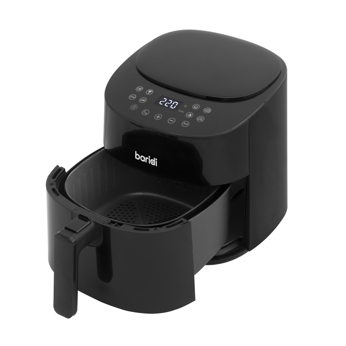 Baridi DH60 Single Zone Air Fryer with 8 Preset Functions 3.5L Capacity - additional view 4
