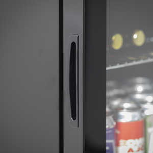 Baridi DH62 Beer & Drinks Fridge with Wire Shelves, LED Light & Security Lock 60L - Black - additional view 3