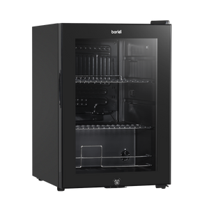 Baridi DH62 Beer & Drinks Fridge with Wire Shelves, LED Light & Security Lock 60L - Black - additional view 9