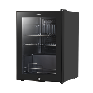 Baridi DH62 Beer & Drinks Fridge with Wire Shelves, LED Light & Security Lock 60L - Black - additional view 10