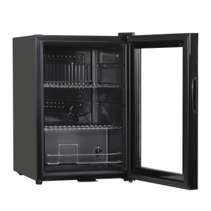 Baridi DH62 Beer & Drinks Fridge with Wire Shelves, LED Light & Security Lock 60L - Black - additional view 11
