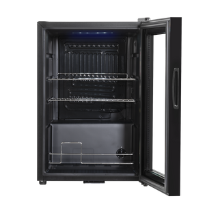 Baridi DH62 Beer & Drinks Fridge with Wire Shelves, LED Light & Security Lock 60L - Black - additional view 6