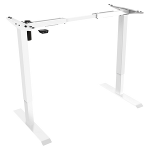 Dellonda DH64 Single Motor Ultra-Quiet Adjustable-Height Desk Frame 70kg Capacity - White - additional view 2