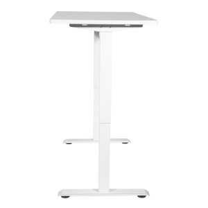 Dellonda DH67 Single Motor Ultra-Quiet Adjustable-Height Electric Sit/Stand Desk - White Desktop - additional view 3
