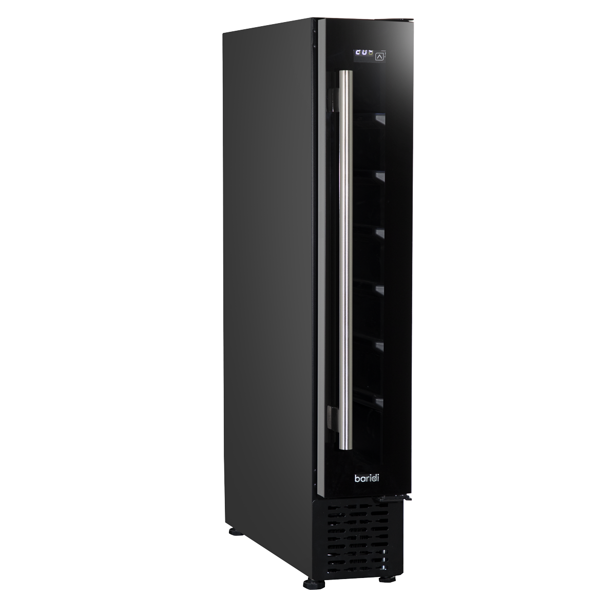 Baridi DH76 7 Bottle Extra-Slim Undercounter Wine Fridge with Digital Touch Screen Controls & LED Light - additional view 5