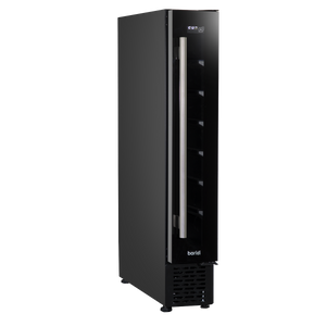 Baridi DH76 7 Bottle Extra-Slim Undercounter Wine Fridge with Digital Touch Screen Controls & LED Light - additional view 5