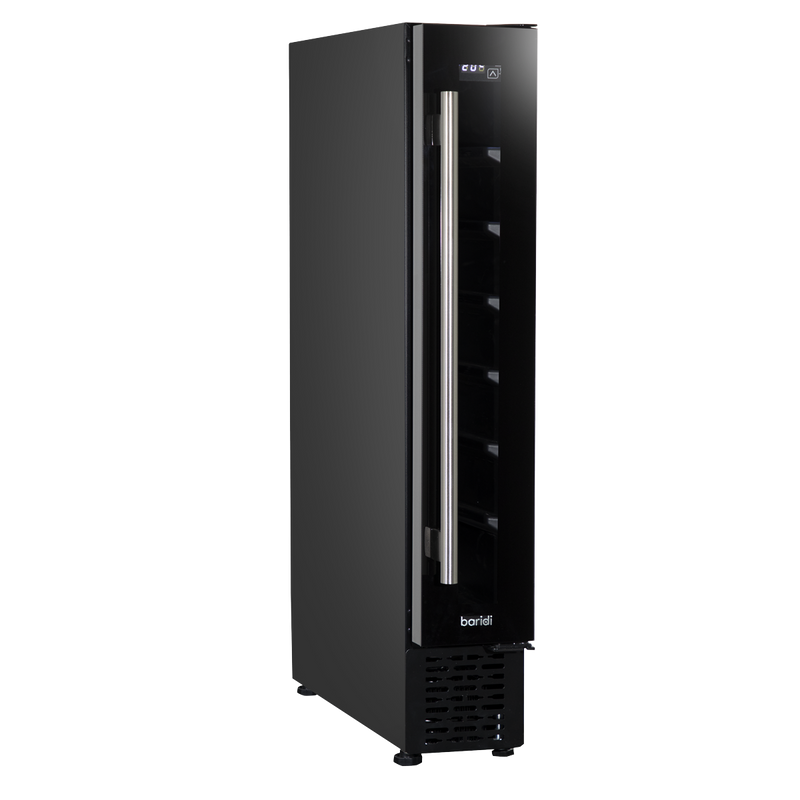 Baridi DH76 7 Bottle Extra-Slim Undercounter Wine Fridge with Digital Touch Screen Controls & LED Light - additional view 5