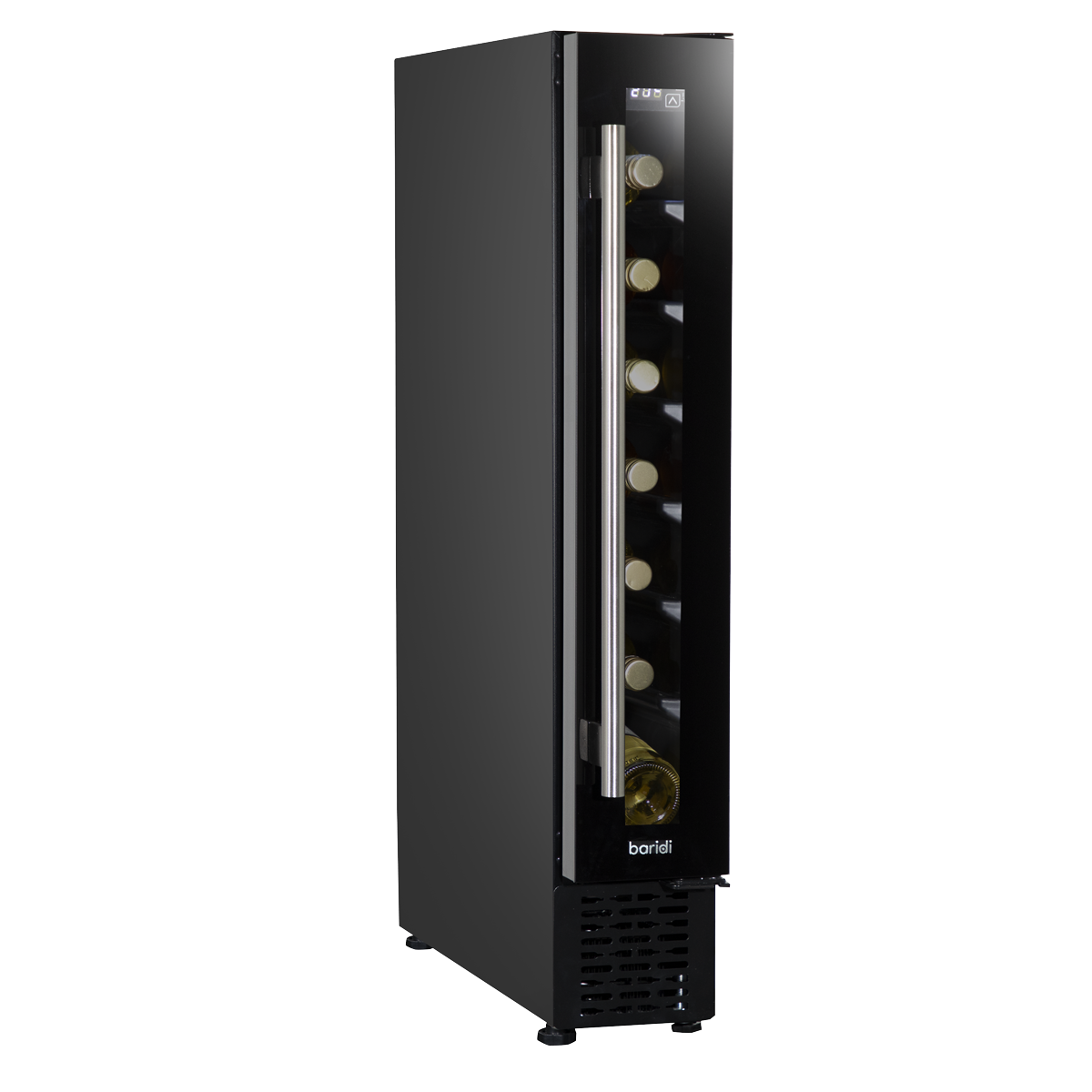 Baridi DH76 7 Bottle Extra-Slim Undercounter Wine Fridge with Digital Touch Screen Controls & LED Light - additional view 6