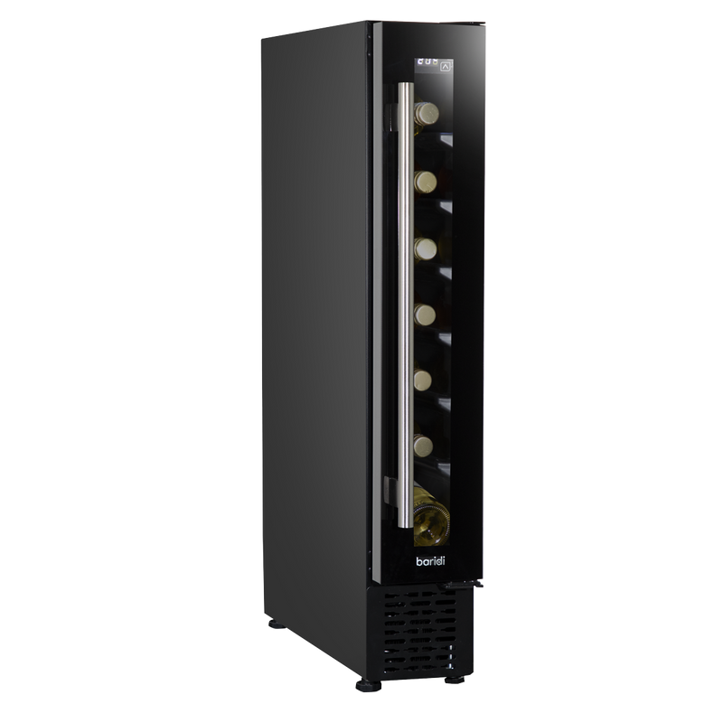 Baridi DH76 7 Bottle Extra-Slim Undercounter Wine Fridge with Digital Touch Screen Controls & LED Light - additional view 6