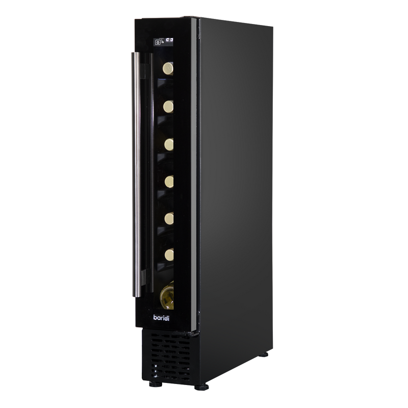 Baridi DH76 7 Bottle Extra-Slim Undercounter Wine Fridge with Digital Touch Screen Controls & LED Light - additional view 7