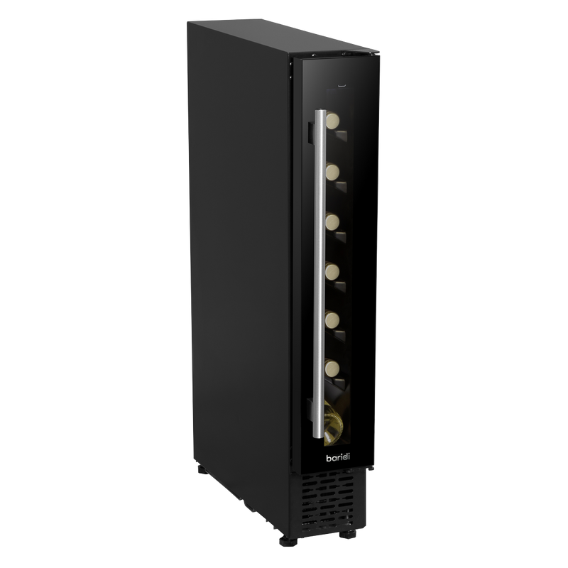 Baridi DH76 7 Bottle Extra-Slim Undercounter Wine Fridge with Digital Touch Screen Controls & LED Light - additional view 24