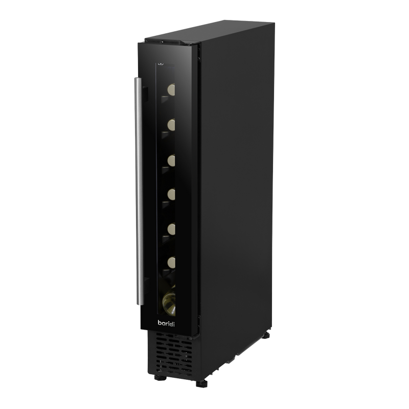 Baridi DH76 7 Bottle Extra-Slim Undercounter Wine Fridge with Digital Touch Screen Controls & LED Light - additional view 8