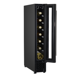 Baridi DH76 7 Bottle Extra-Slim Undercounter Wine Fridge with Digital Touch Screen Controls & LED Light - additional view 10