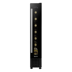 Baridi DH76 7 Bottle Extra-Slim Undercounter Wine Fridge with Digital Touch Screen Controls & LED Light - additional view 3