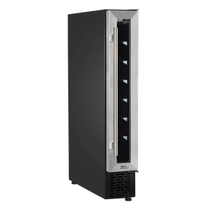 Baridi DH77 7 Bottle Extra-Slim Wine Undercounter Fridge with Digital Touch Screen Controls - Stainless - additional view 5