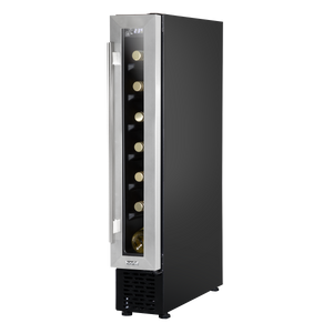 Baridi DH77 7 Bottle Extra-Slim Wine Undercounter Fridge with Digital Touch Screen Controls - Stainless - additional view 8