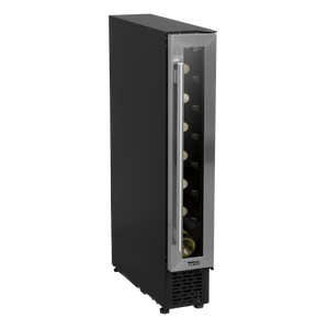 Baridi DH77 7 Bottle Extra-Slim Wine Undercounter Fridge with Digital Touch Screen Controls - Stainless - additional view 9
