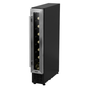 Baridi DH77 7 Bottle Extra-Slim Wine Undercounter Fridge with Digital Touch Screen Controls - Stainless - additional view 10