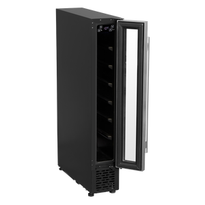 Baridi DH77 7 Bottle Extra-Slim Wine Undercounter Fridge with Digital Touch Screen Controls - Stainless - additional view 12