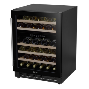 Baridi DH79 46 Bottle Dual Zone Undercounter/Freestanding Fridge with Digital Touch Screen Controls - additional view 9