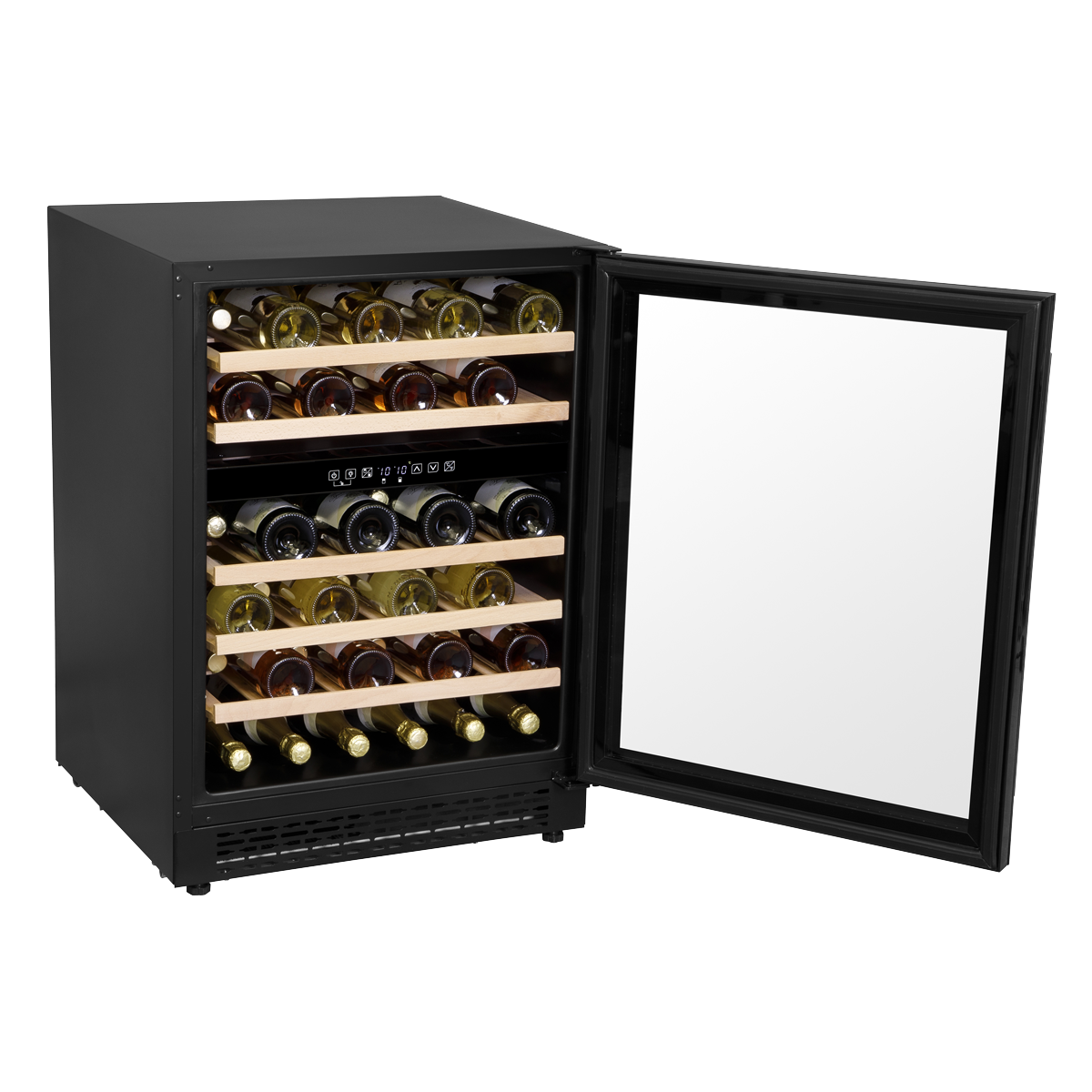 Baridi DH79 46 Bottle Dual Zone Undercounter/Freestanding Fridge with Digital Touch Screen Controls - additional view 10