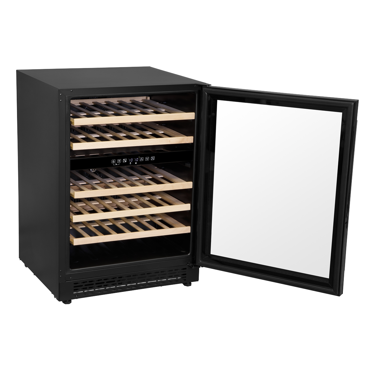 Baridi DH79 46 Bottle Dual Zone Undercounter/Freestanding Fridge with Digital Touch Screen Controls - additional view 6