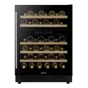Baridi DH79 46 Bottle Dual Zone Undercounter/Freestanding Fridge with Digital Touch Screen Controls - additional view 3