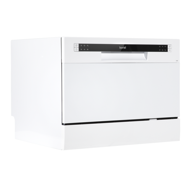 Baridi DH83 Tabletop Dishwasher 6 Place Settings 6.5L Capacity - White
