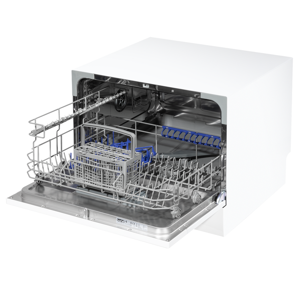 Baridi DH83 Tabletop Dishwasher 6 Place Settings 6.5L Capacity - White - additional view 10