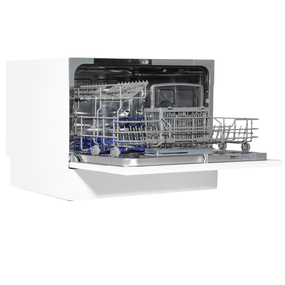 Baridi DH83 Tabletop Dishwasher 6 Place Settings 6.5L Capacity - White - additional view 11