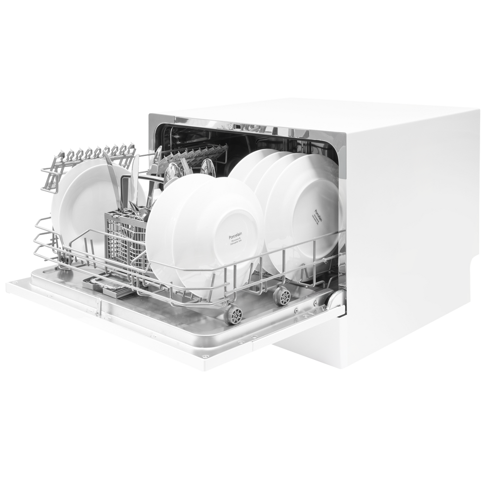 Baridi DH83 Tabletop Dishwasher 6 Place Settings 6.5L Capacity - White - additional view 18
