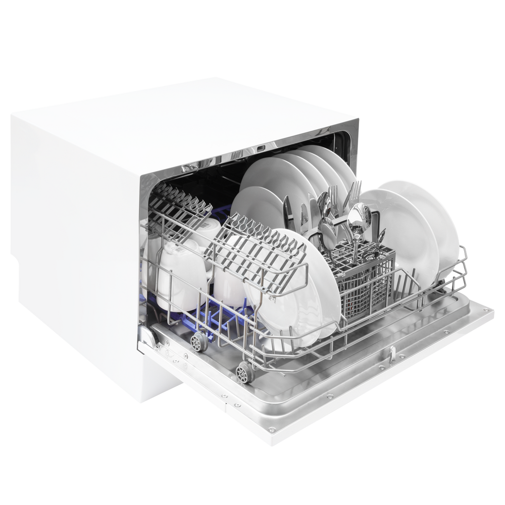 Baridi DH83 Tabletop Dishwasher 6 Place Settings 6.5L Capacity - White - additional view 12