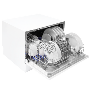 Baridi DH83 Tabletop Dishwasher 6 Place Settings 6.5L Capacity - White - additional view 12