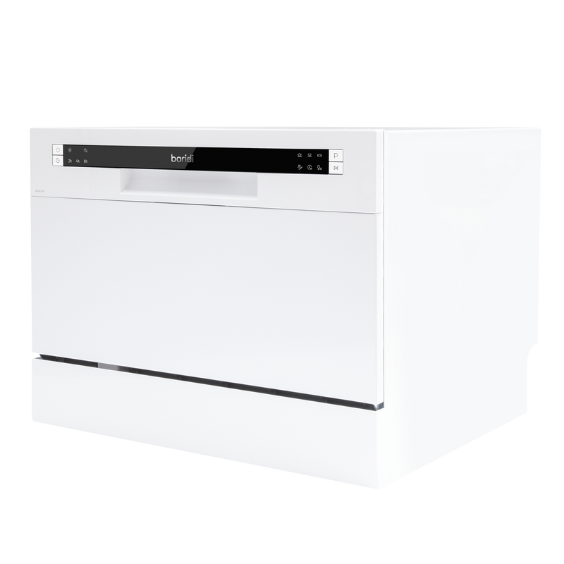 Baridi DH83 Tabletop Dishwasher 6 Place Settings 6.5L Capacity - White - additional view 9