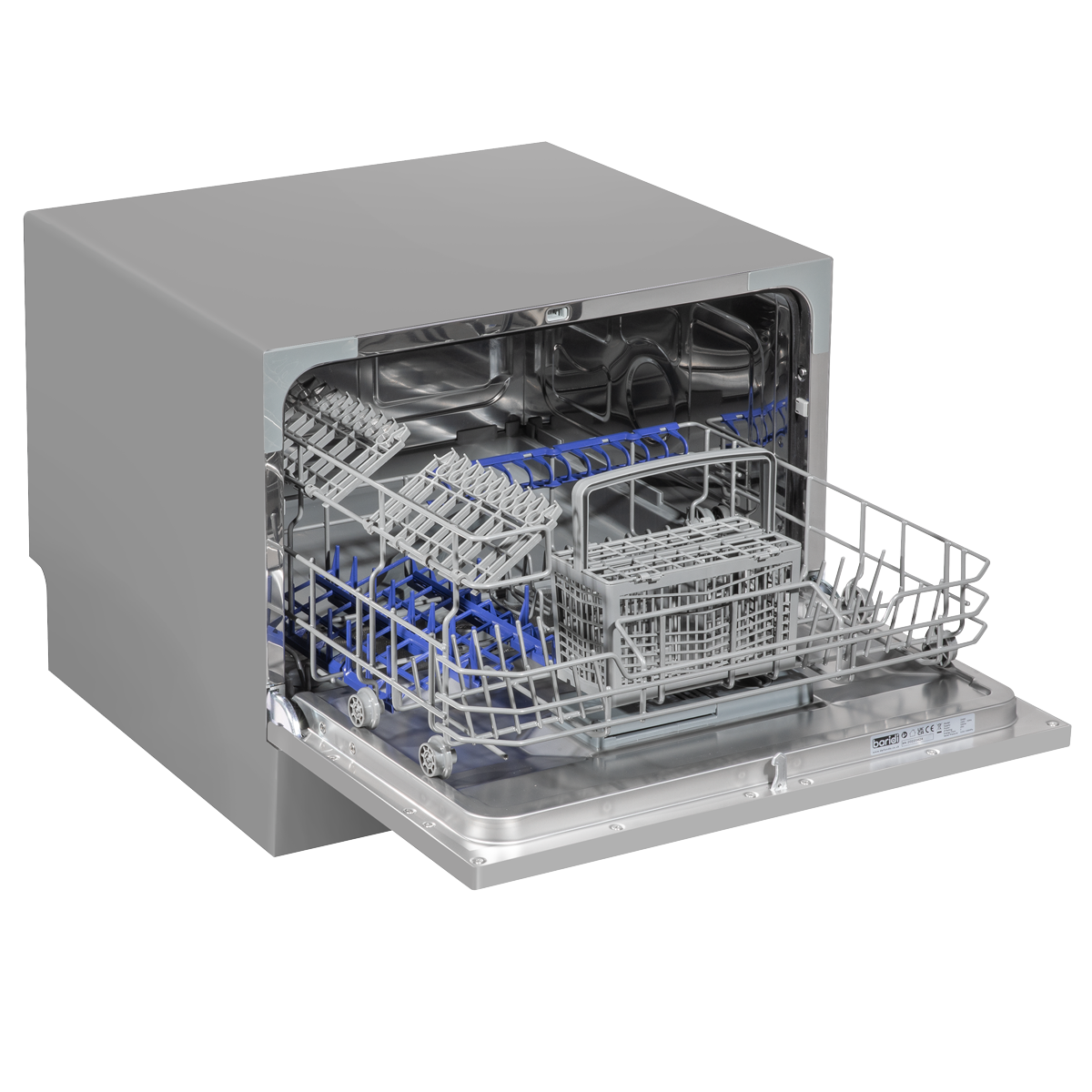 Baridi DH84 Tabletop Dishwasher 6 Place Settings 6.5L Capacity - Silver - additional view 5