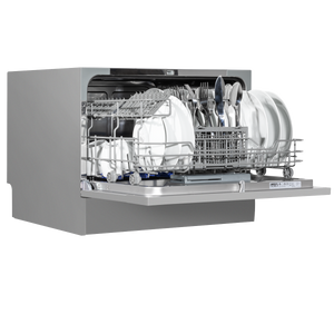 Baridi DH84 Tabletop Dishwasher 6 Place Settings 6.5L Capacity - Silver - additional view 7