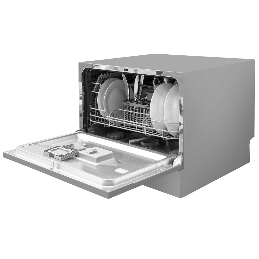 Baridi DH84 Tabletop Dishwasher 6 Place Settings 6.5L Capacity - Silver - additional view 17
