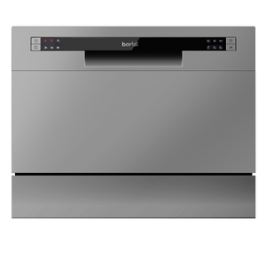 Baridi DH84 Tabletop Dishwasher 6 Place Settings 6.5L Capacity - Silver - additional view 3