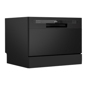 Baridi DH85 Tabletop Dishwasher 6 Place Settings 6.5L Capacity - Black